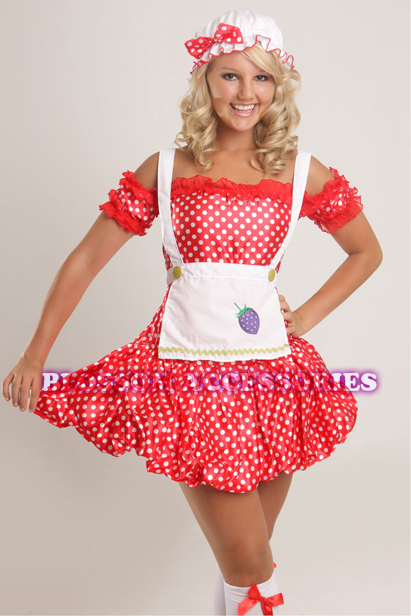 Strawberry shortcake costume cookatila